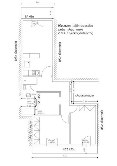테살로니키 Casa Di Tre 아파트 외부 사진
